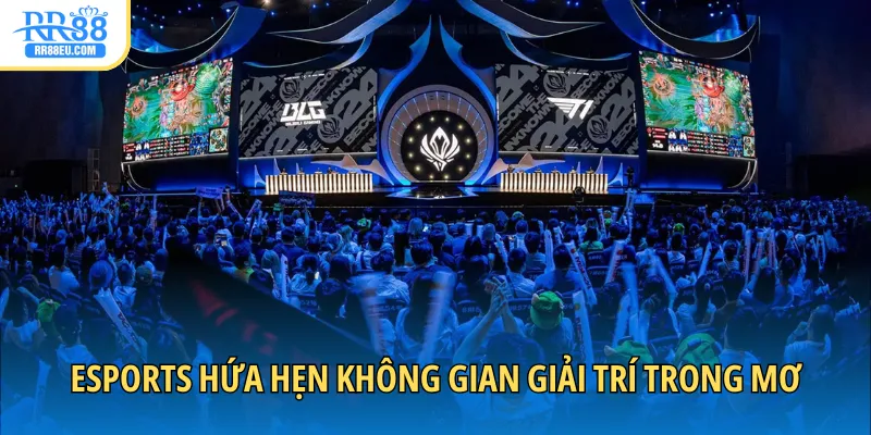 Esports hứa hẹn không gian giải trí trong mơ